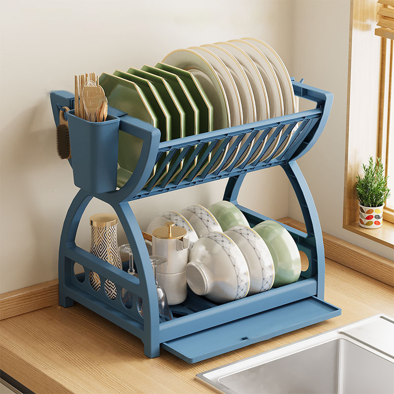 Kitchen Appliances Storage - Estante Escurridor de Platos Ahorrador de