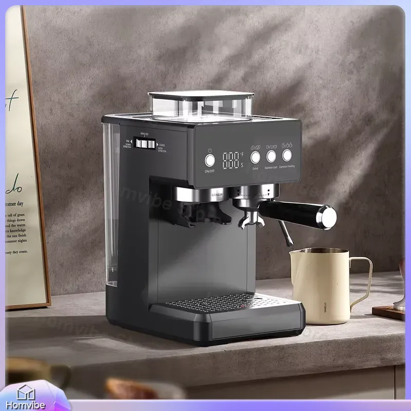 Milk Frother Automatic - Cafetera Espresso Semiautomática 3 en 1