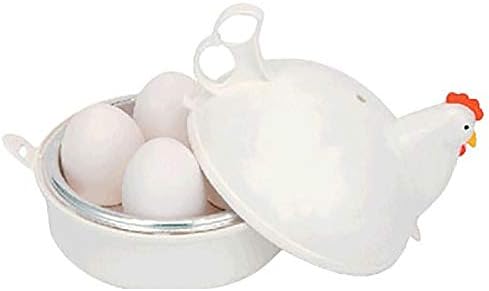 Kitchen Appliances In White - Hervidor de huevos de microondas en