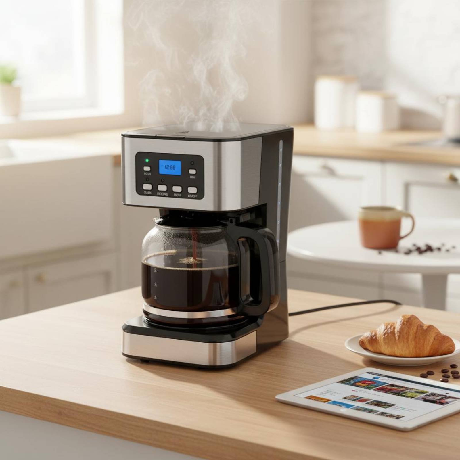 Kitchen Appliances Built In - Cafetera Automática de Goteo con Temporizador