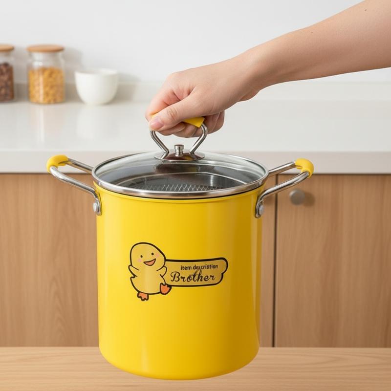 Kitchen Appliances In Japanese - Olla para freír de 2/3L, olla