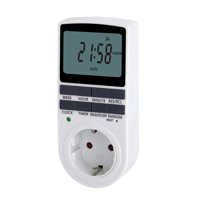 Kitchen Appliances Uk - Temporizador Digital interruptor electrónico 12/24 horas