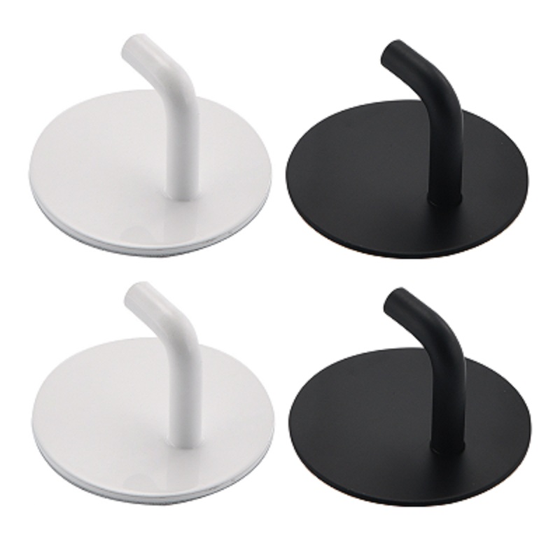 Kitchen Appliances In White - Gancho de pared autoadhesivo de acero