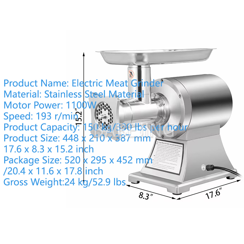 Meat Grinder Attachment - BABEJING 2025 nuevo triturador de carne