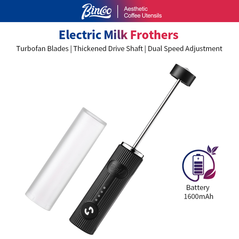 Milk Frother Automatic - BINCOO-espumador de café eléctrico, recargable por