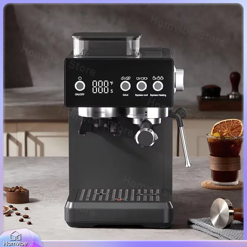 Cafetera Espresso Semiautomáti - Milk Frother Automatic reseña y precio