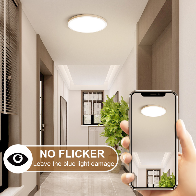 Lámpara de Techo LED Redonda U - Kitchen Appliances In White reseña y precio