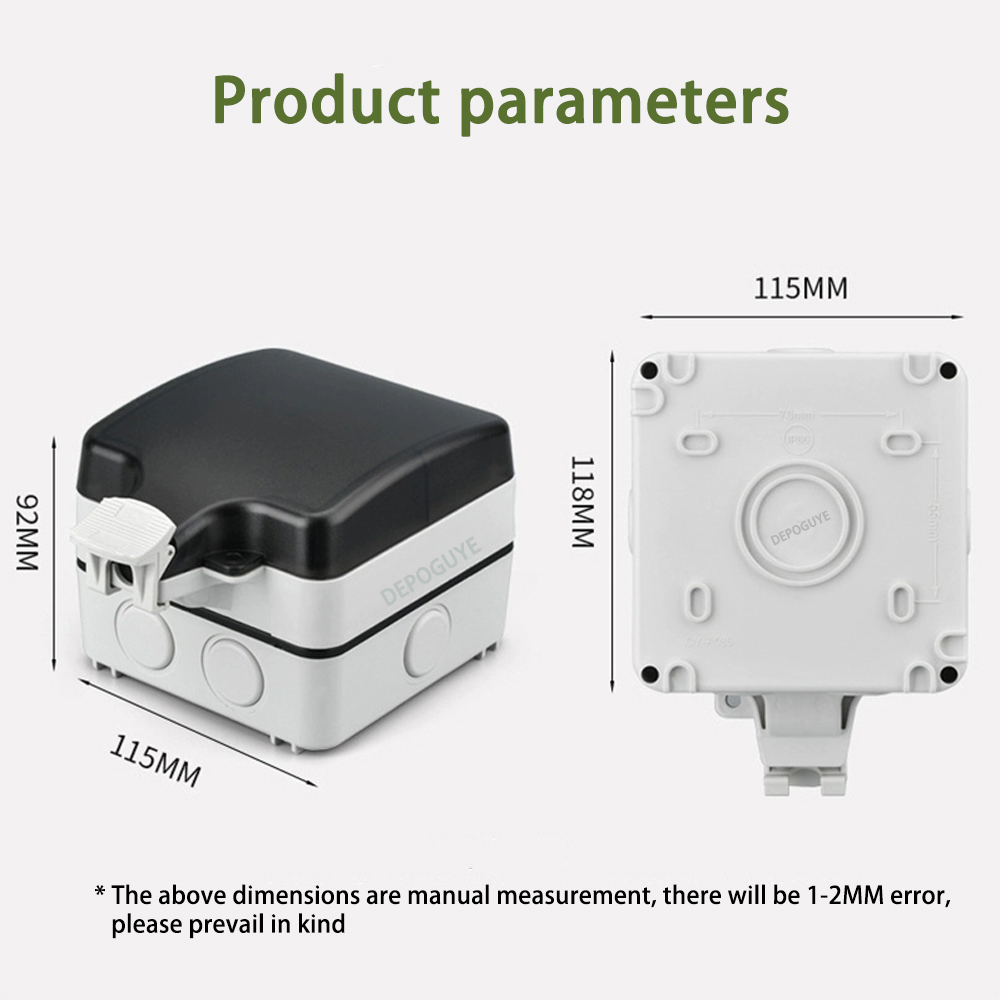 Enchufe impermeable IP66, toma - Kitchen Appliances Uk reseña y precio