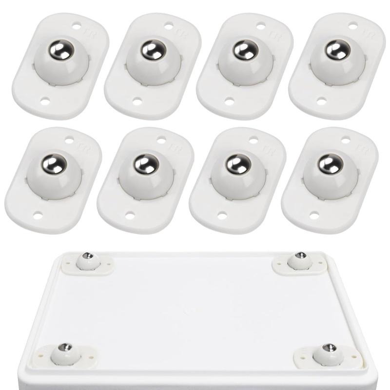 8 Ruedas Autoadhesivas para El - Kitchen Appliances In White reseña y precio