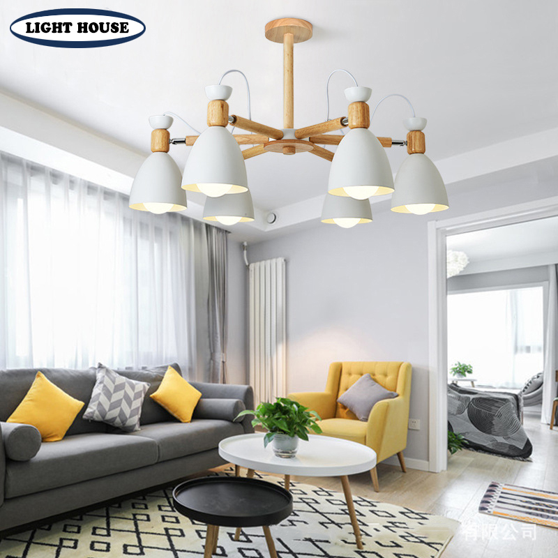 Candelabro moderno de madera m - Kitchen Appliances In White reseña y precio