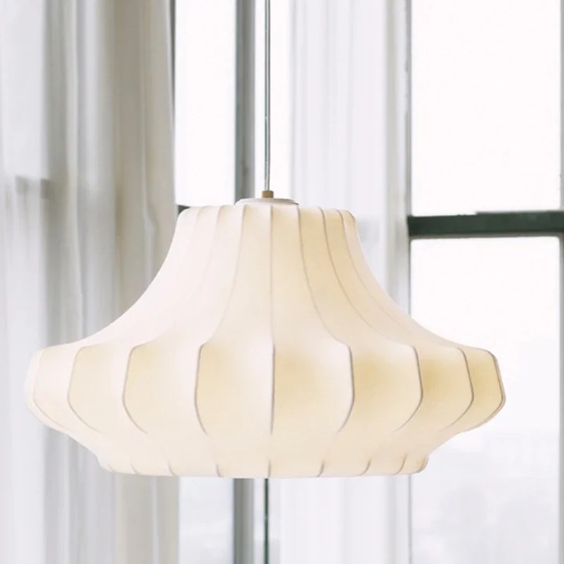 Lámpara de tela nórdica, luz c - Kitchen Appliances In White reseña y precio