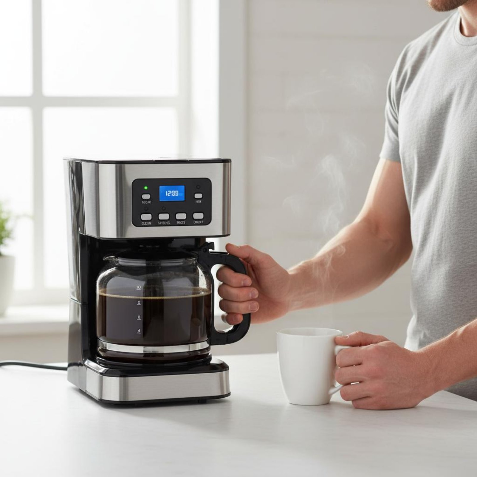 Cafetera Automática de Goteo c - Kitchen Appliances Built In reseña y precio