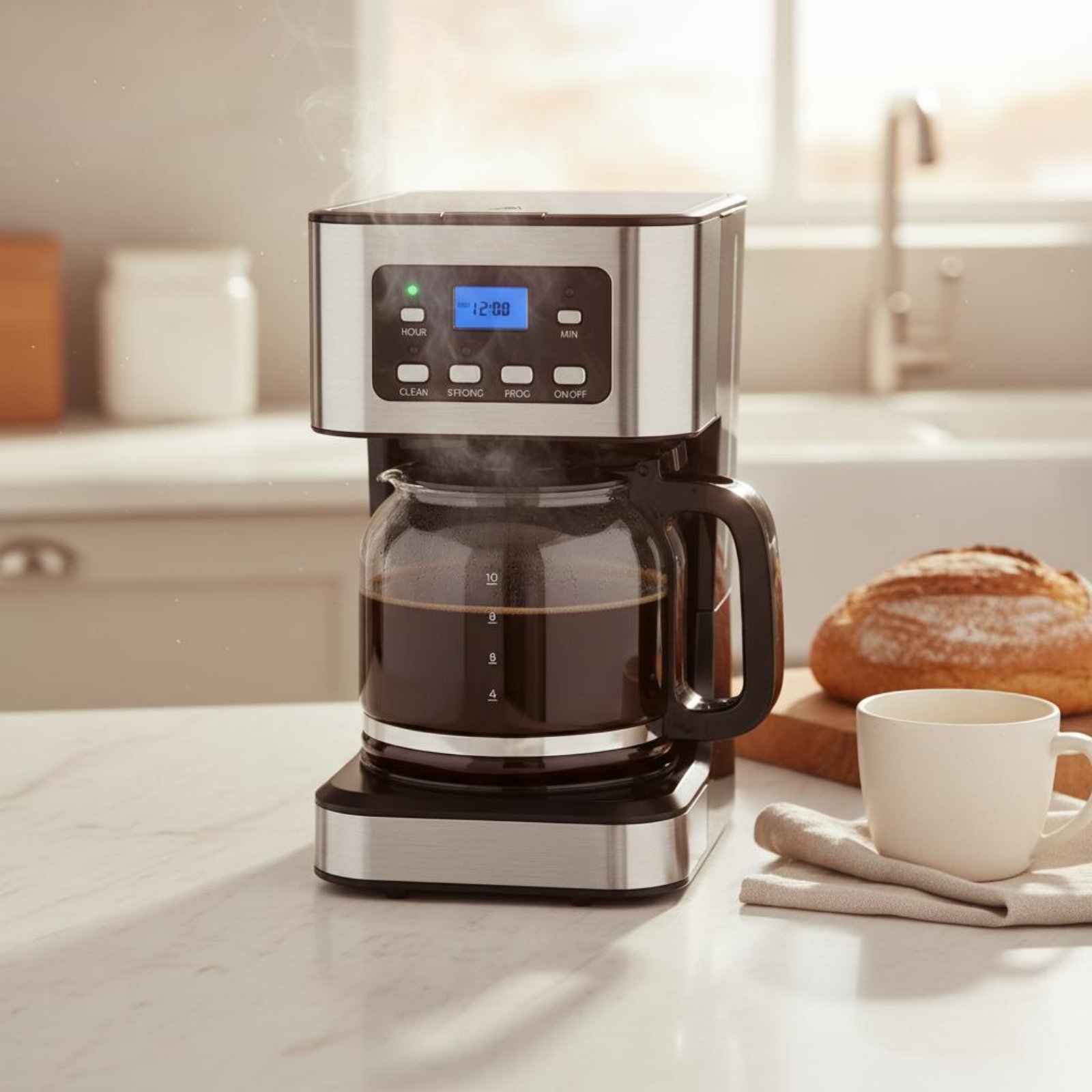 Cafetera Automática de Goteo c - Kitchen Appliances Built In reseña y precio