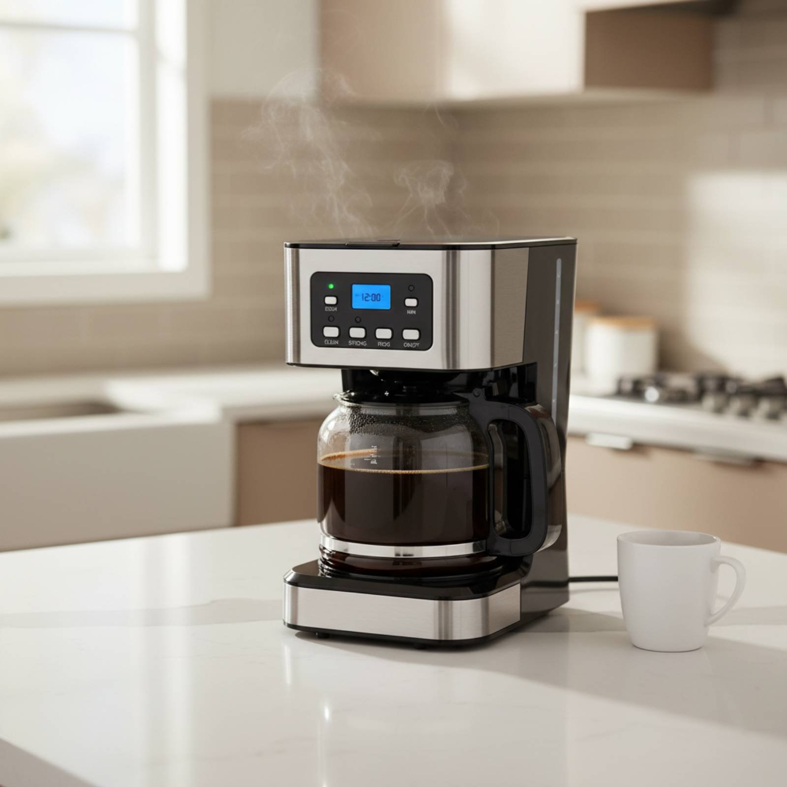 Cafetera Automática de Goteo c - Kitchen Appliances Built In reseña y precio