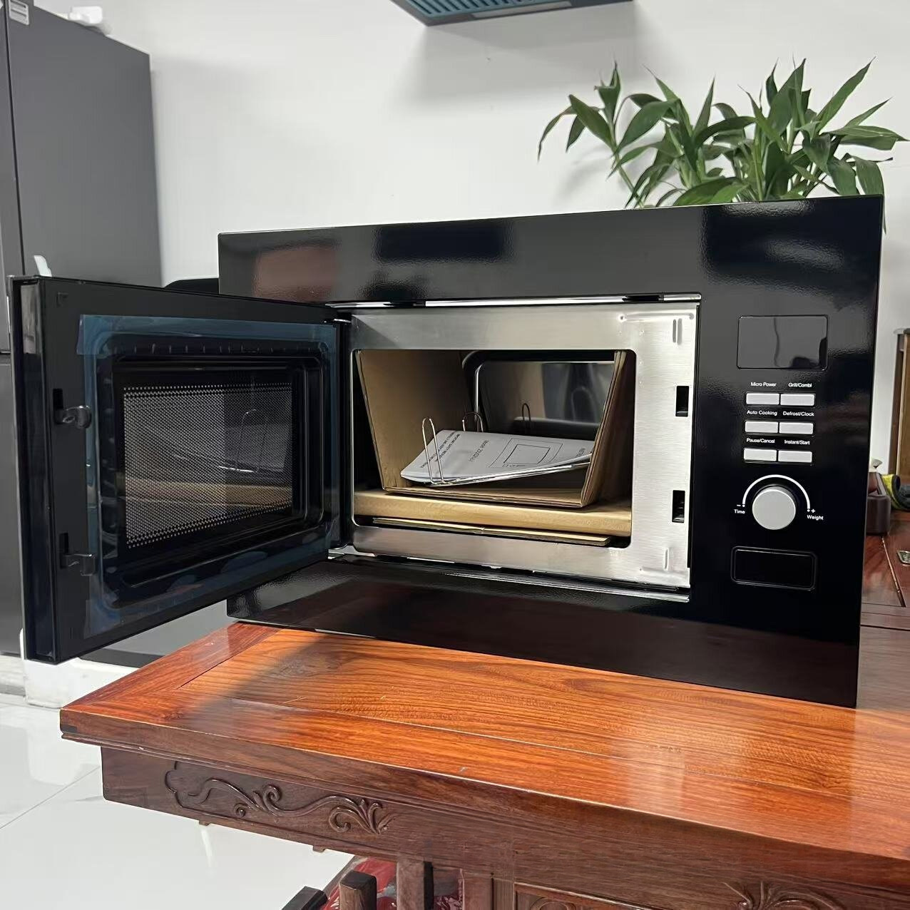 Horno Microondas de Alta Calid - Kitchen Appliances Built In reseña y precio
