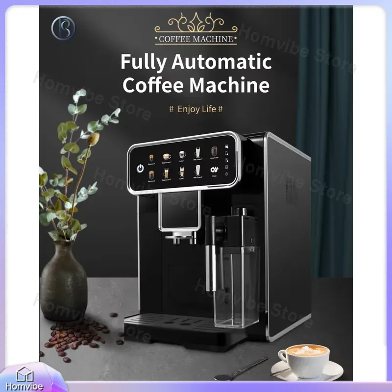 Cafetera Espresso 6 en 1 con E - Milk Frother Automatic reseña y precio