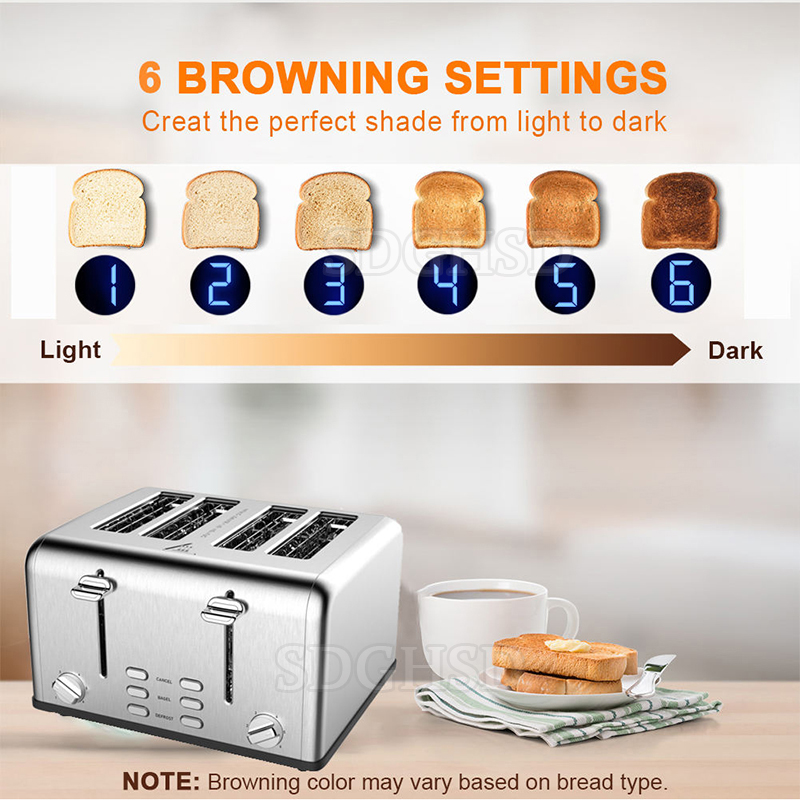 Tostadora Eléctrica de Acero I - Kitchen Appliances Quality reseña y precio