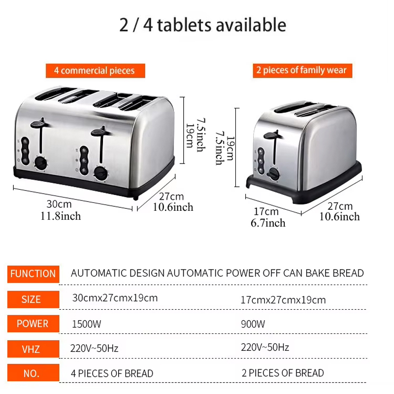 Tostadora Eléctrica de Acero I - Kitchen Appliances Quality reseña y precio