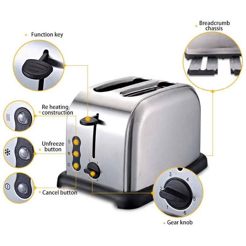 Tostadora Eléctrica de Acero I - Kitchen Appliances Quality reseña y precio