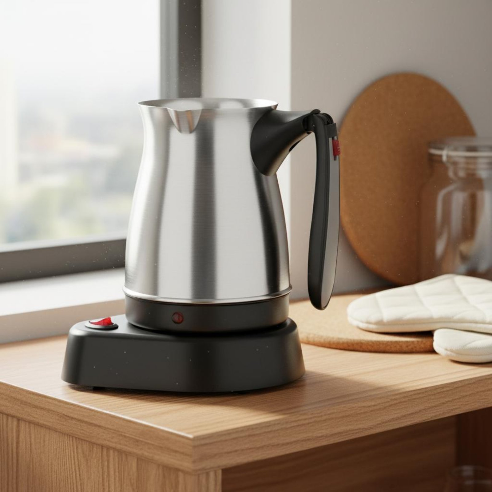 Cafetera Eléctrica Turca con E - Kitchen Appliances Uk reseña y precio
