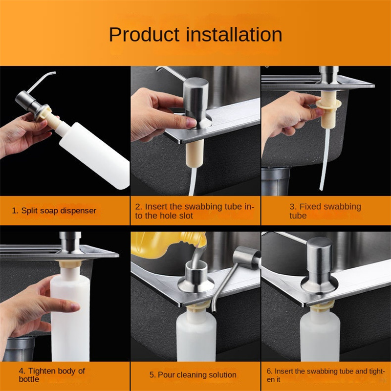 Dispensador de jabón para plat - Kitchen Appliances Built In reseña y precio