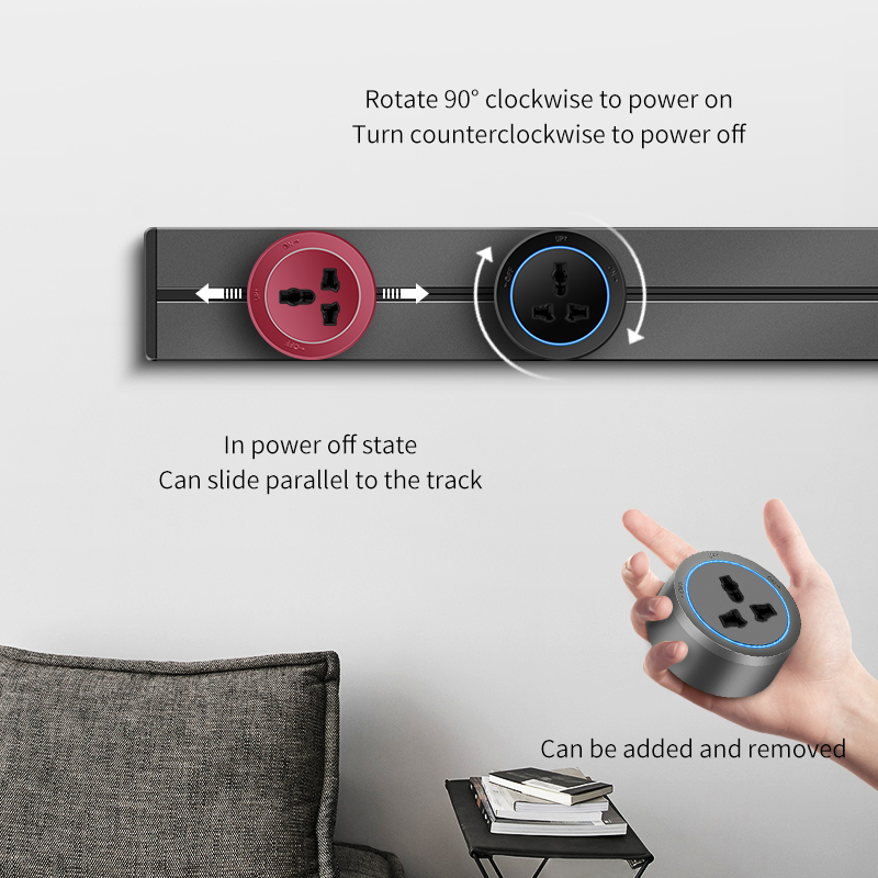 KXN-enchufe de riel de pista d - Kitchen Appliances Uk reseña y precio