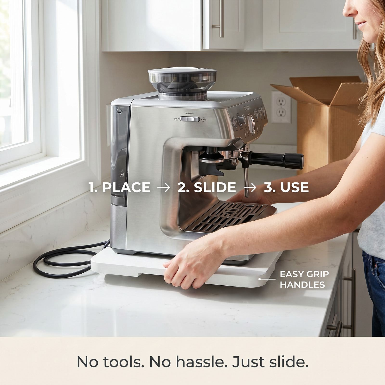 Bandeja Deslizante para Electr - Kitchen Appliances Storage reseña y precio